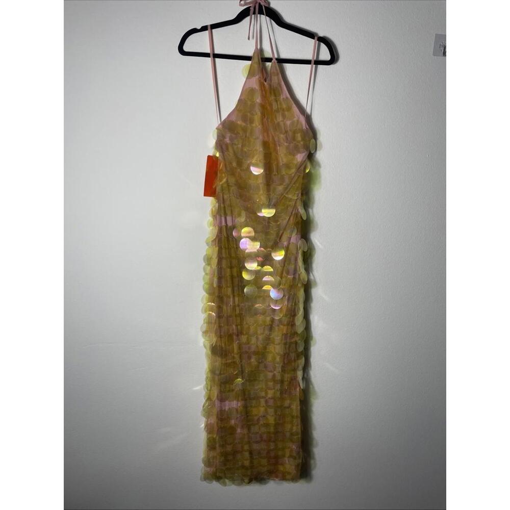 Simon Miller Junjo Dress embellished bodice LIMONECELLO SIZE 8 NWT $595 msrp - Picture 9 of 15